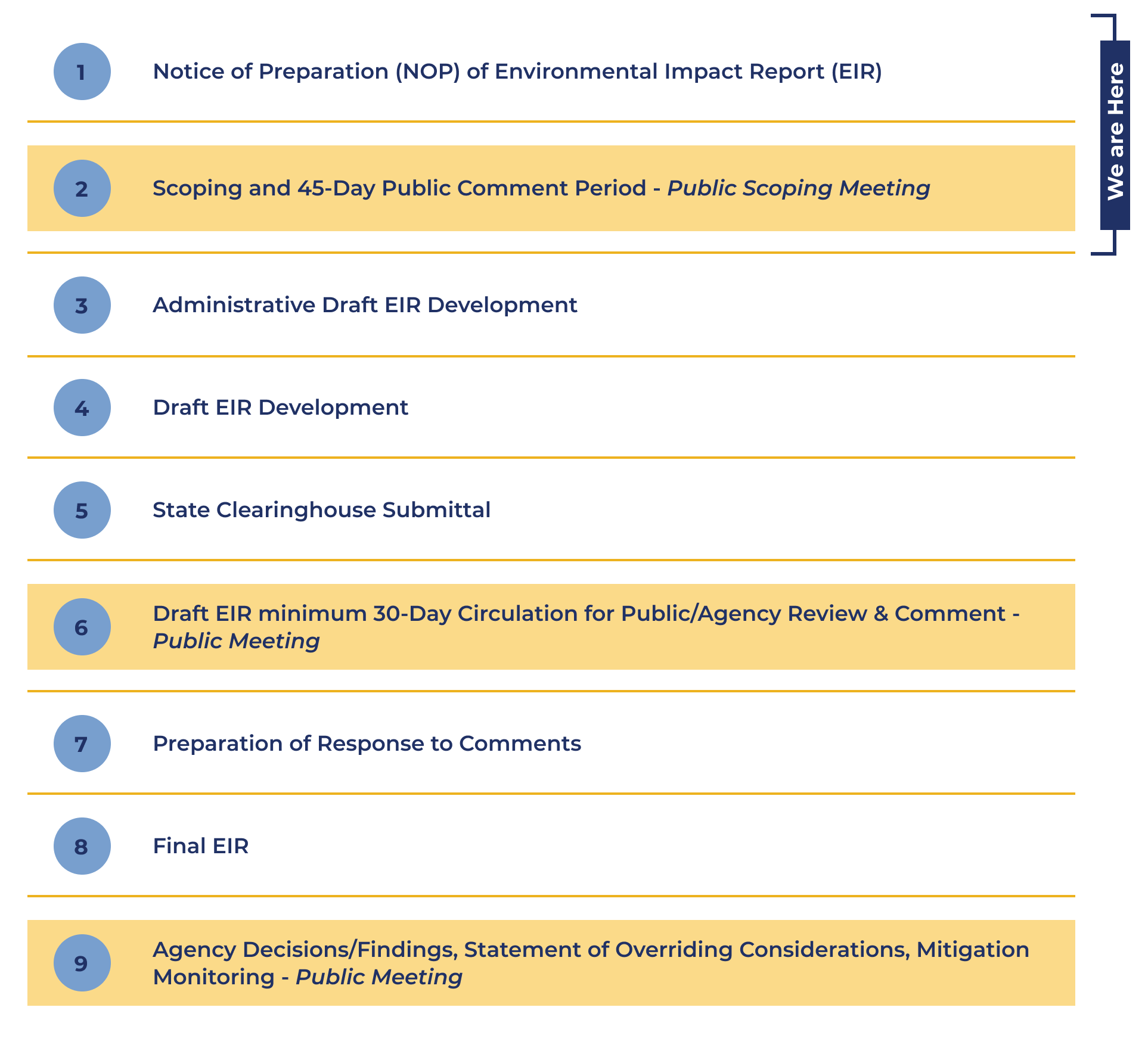 CEQA process graphic